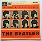 THE BEATLES "HARD DAY'S NIGHT" UK 2nd  PRESS SUPERB VINYL & AUDIO EX+ SLV