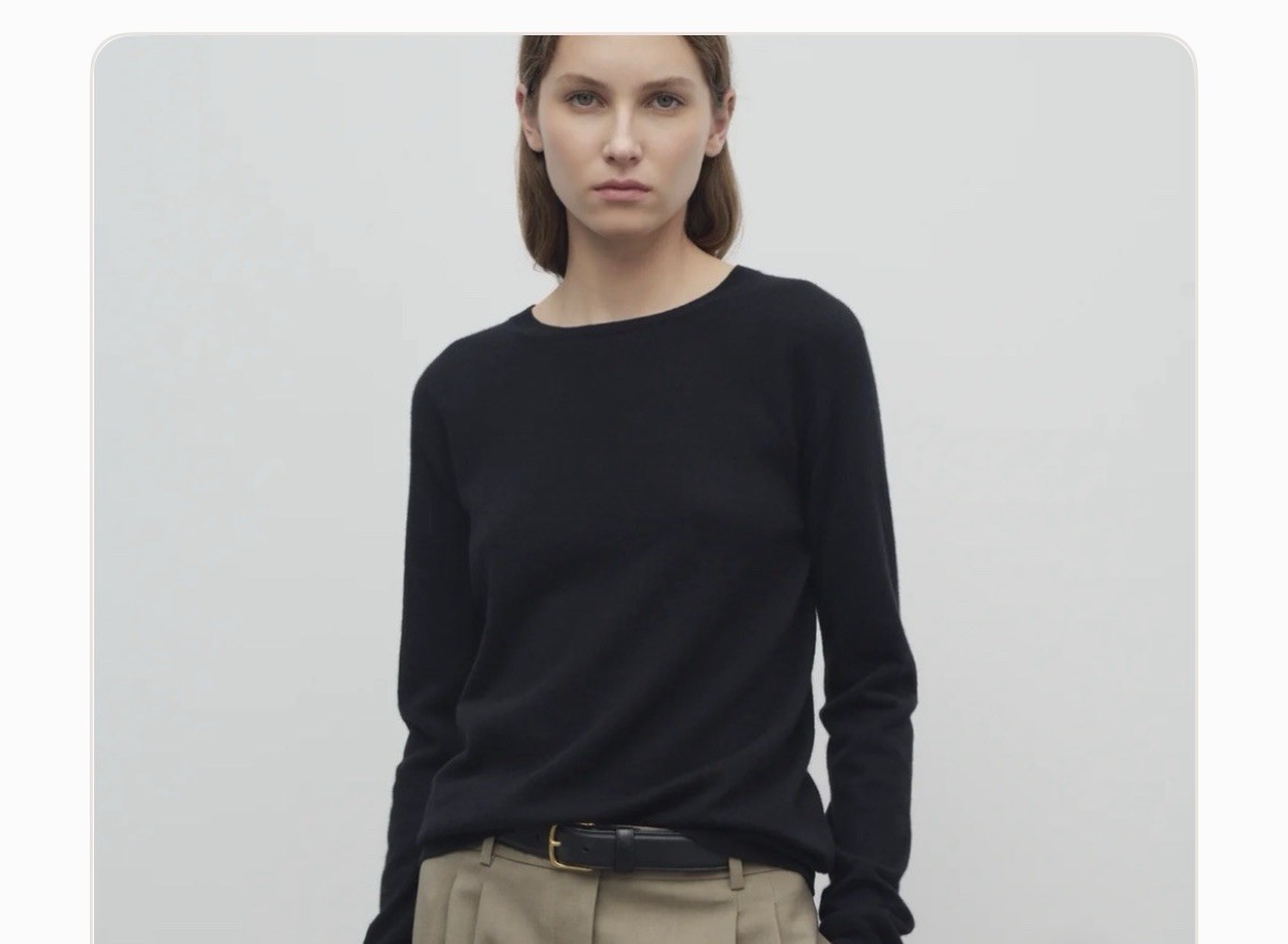 The Row Elegant Cashmere Sweater