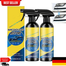 2x 120ml Auto Keramik Versiegelung 3 in 1 Nano Spray Lackschutz Glanz Politur