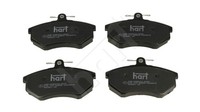 Vorderachse Hart 215 213 Bremsbelagsatz, Scheibenbremse FüR Audi