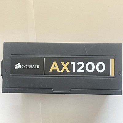 CORSAIR AX1200 1200W 80+ Gold Black Cables Modular GPU 8x8pin PCIe, 2x8pin CPU
