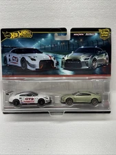 Hot Wheels Premium R35 Nissan GT-R NISMO GT3 / Nissan GT-R R35   DAMAGE CARD