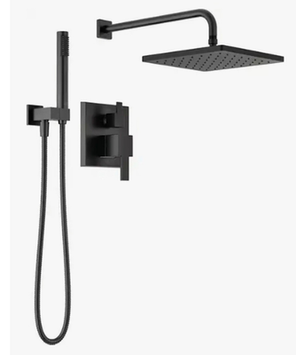 #ad #ad Delta Monitor 14 Series 342701 BL Matte Black Rain Shower Head amp; Hand Shower $390.00