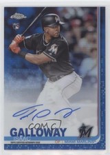2019 Topps Chrome Rookie Blue Refractor 141/150 Isaac Galloway #RA-IG Auto 0a6
