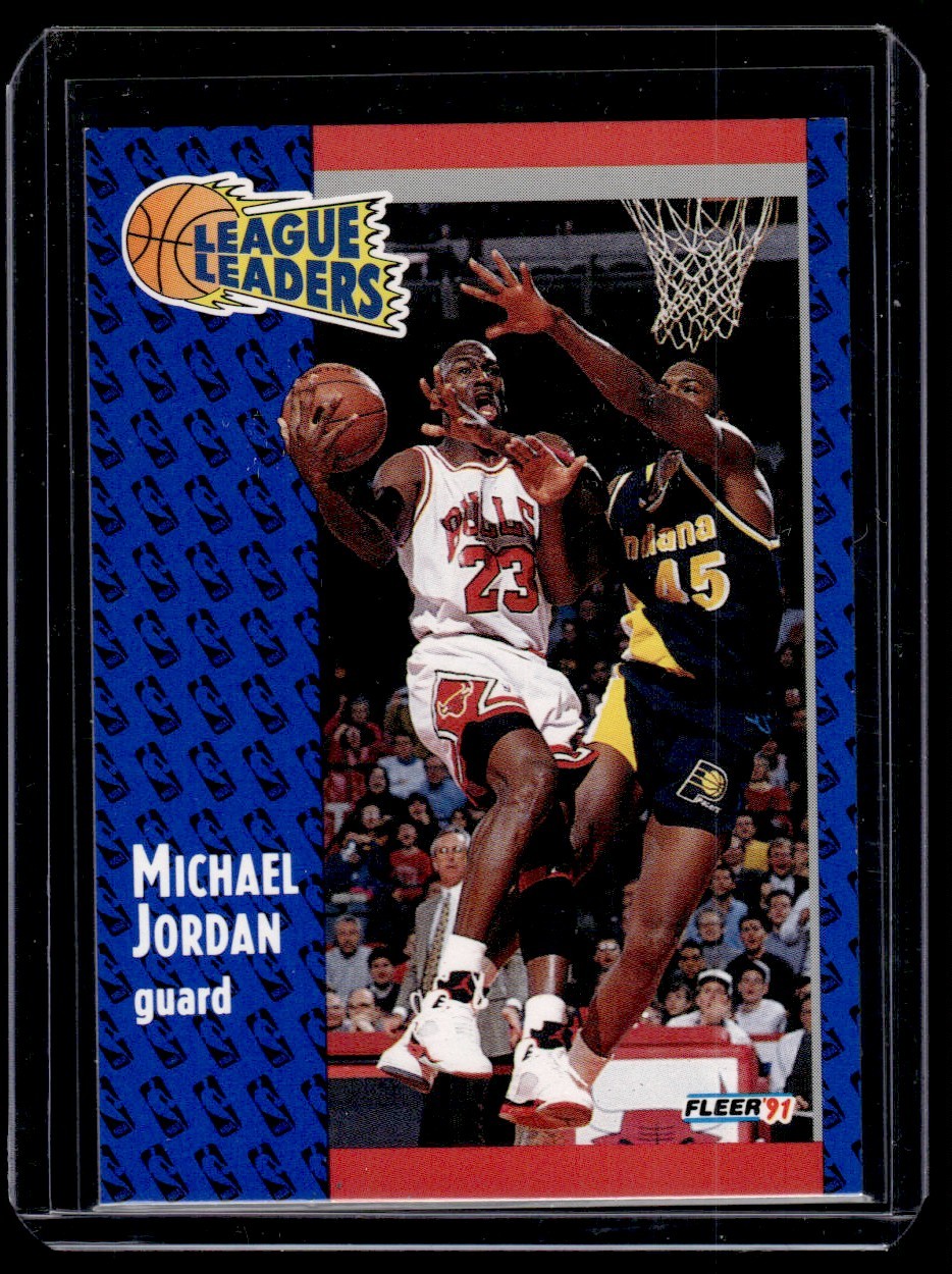 1991-92 Fleer Basketball Michael Jordan #220