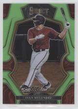 2023 Panini Select Premier Level Neon Green Prizm 2/75 Ivan Melendez #187 rw6