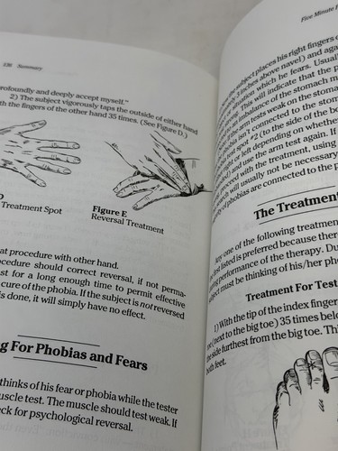 FIVE MINUTE PHOBIA CURE: For Fears, Phobias, Self-Sabotage by Dr. CALLAHAN (1985 - Photo 12/14