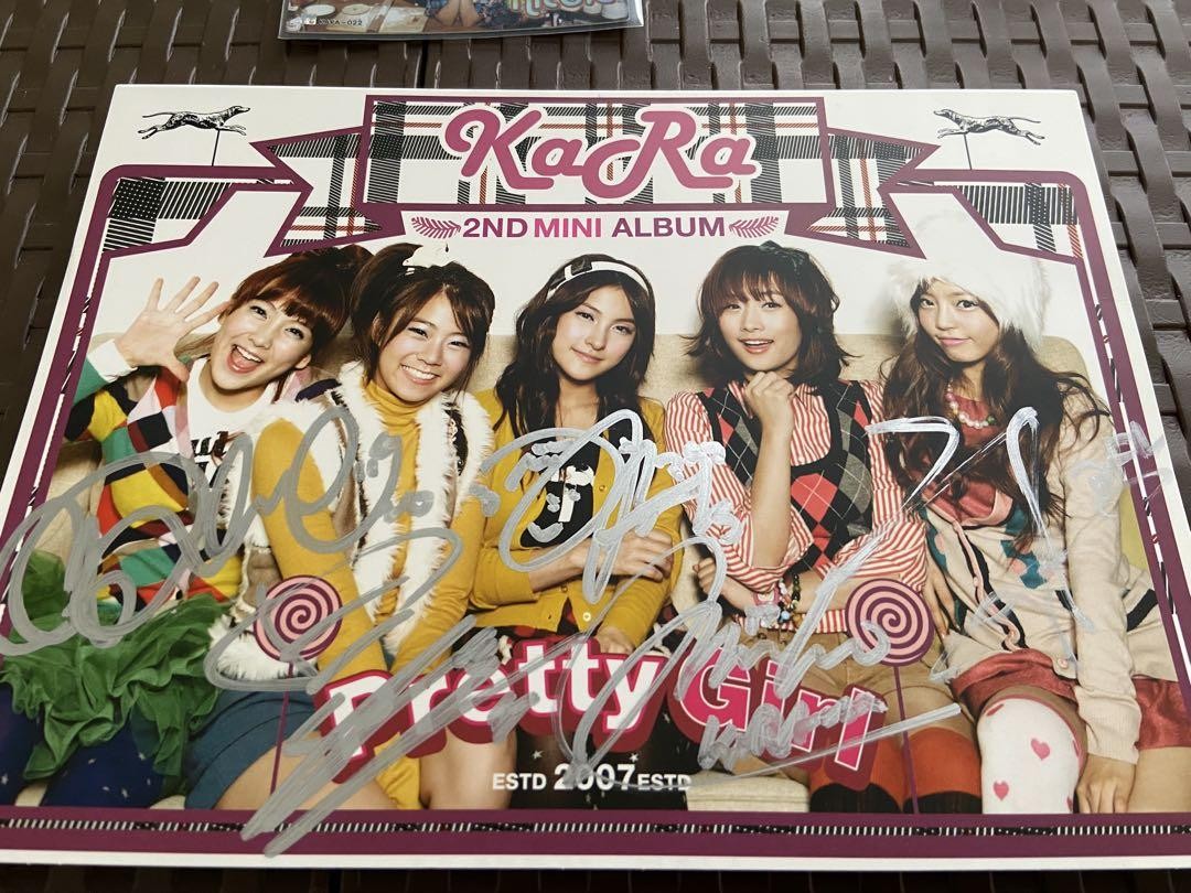 KARA 直筆サイン入り2nd Mini Album Pretty Girl Kara Autographed 2Nd Mini Album Pretty Girl | eBay