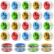 , Multicolor, Light Up Yoyos - Pack of 24 | LED Yoyo Bulk, Carnival Prizes, H...