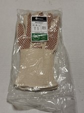 Brand New Size 9 Polyco 9011 Hot Glove Long Cuff Dot Grip Palm