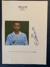 Jordan Clarke - Coventry City Fc Signed Picture