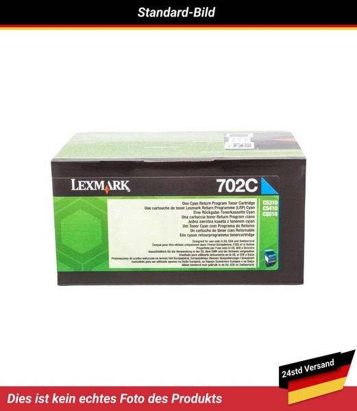 70C20C0 Lexmark Cs310N Tonerkartusche Cyan-image