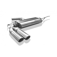 FOX Endschalldämpfer 2x80mm VW Beetle 1,2 TSI Typ 5C Coupe Cabrio Einzelradaufh.