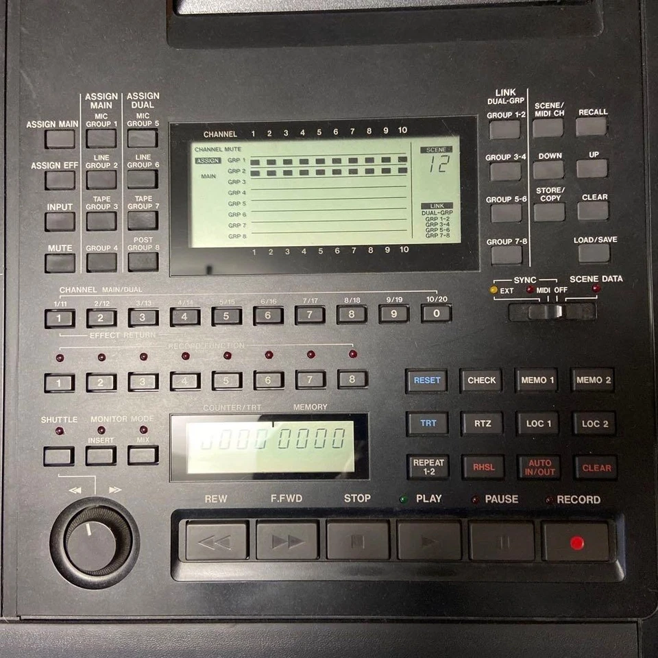 Tascam 688 Multitrack Cassette Tape Recorder MTR Junk Japan - Image 4 of 4