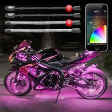 Xk Glow Strip Million Color Xkchrome Smartphone App Atvmotorcycle Led Light Kit Xk Glow Strip Million Color Xkchrome Smartphone App Atvmotorcycle Led Light Kit