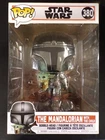 THE MANDALORIAN WITH THE CHILD FUNKO POP! STAR WARS #380 10 INCH VINYL FIGURE