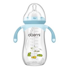 Milk Bottle 330ml/11oz, Anti-Colic Baby Bottle with Fast Variable Flow Nipple...