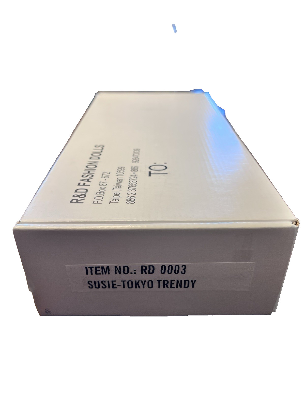 2003 "Tokyo Trendy" Susie Doll (RD0003) LE 300 R&D w/ BONUS hatbox MIB in US