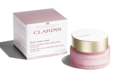 Clarins Multi-Active Target Fine Line Day Cream All Skin Type 1.6 Oz  NIB 177