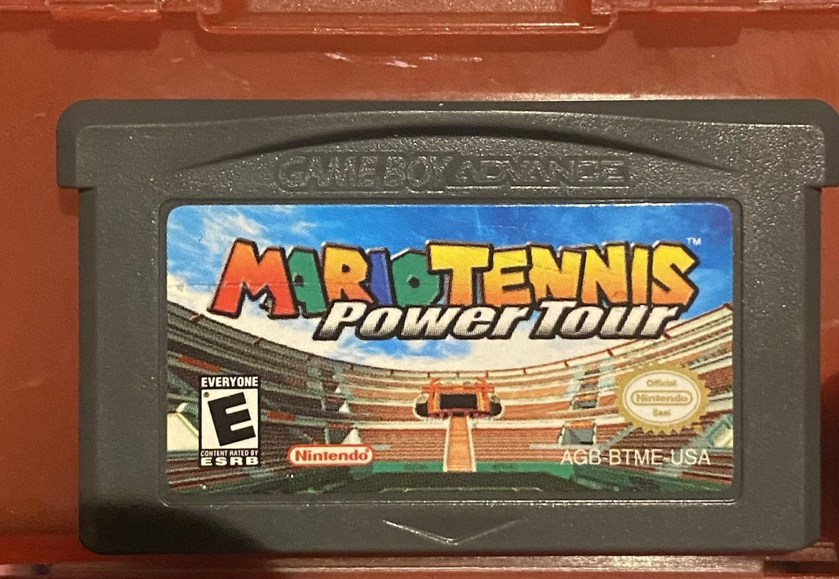 Game Boy Advance – Mario Tennis Advance (Mario Power Tennis) GBA, Version Japonaise, Très Bon état