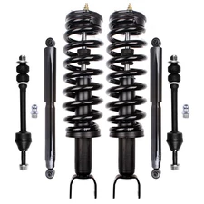 For Dodge Ram 1500 4WD Trans 2006-2008 Rear Shock Absorbers Sway Bar Front Strut