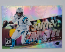 Panini 2017 Donruss Optic Prizm Superman Aka Cam Newton #6 Panthers NFL