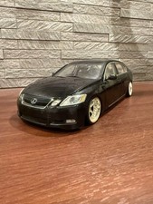 AUTOart 1/18 Lexus GS430 Black Custom Diecast Model Car