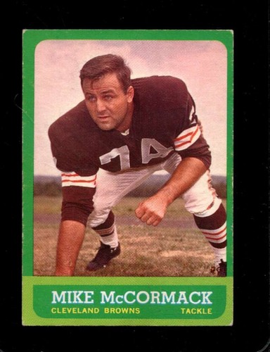 Mike McCormack #17 1963 Topps card