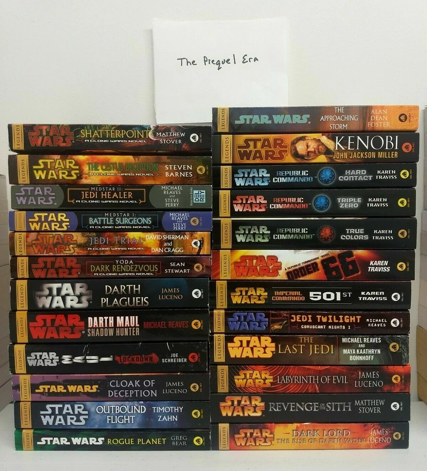 STAR WARS Build A Book Lot: CHOOSE BOOKS / TITLES Disney Legends/New Canon MM PB Foto 3 de 4