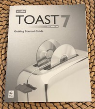 ROXIO TOAST 7 Titanium MAC OSX Getting Started Guide Manual