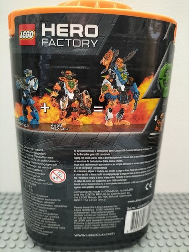 LEGO Hero Factory Nex 2.0 2068 - Boîte Neuve et Scellée Neuf New - Photo 3/5