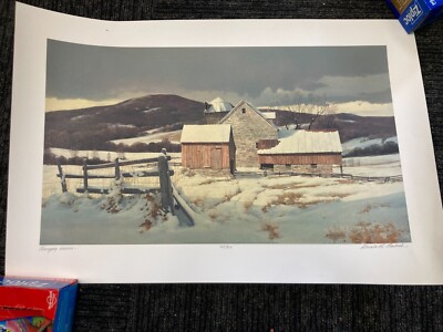 Gerald Lubeck ''Changing Seasons'' Hand Signed Limited Edition Numbered Signed