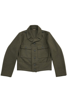 WW2 German M45 elite EM Brown wool tunic Feldbluse | eBay