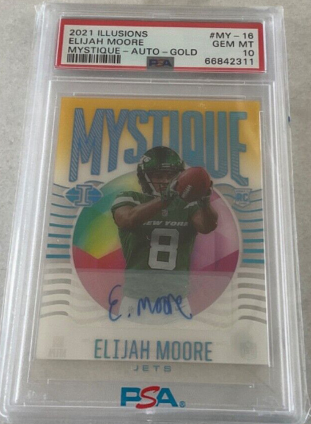 Elijah Moore Panini Illusions Mystique #MY16 Gold