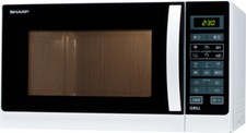 Sharp Forno a Microonde Combinato con Grill 25 litri 900 watt Bianco R-742WW