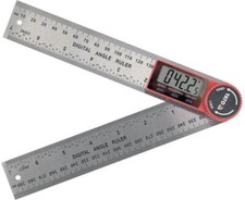 Digitaler Winkelmesser Winkelmessgerät Messlineal Messgerät Lineal 0-360 Grad