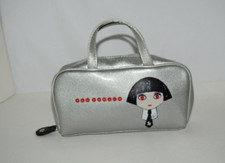 KARL LAGERFELD PARIS ALMOND LOGO DOME COSMETIC CASE KARL