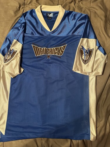 Autographed/Signed Steve Nash Dallas Mavericks Football Jersey JSA COA Auto 2003 - Picture 6 of 11