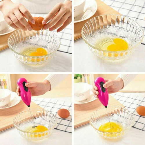 Mini Handheld Electric Mixer Cream Coffee Hand Blender Coffee/Milk/Egg Beater - Picture 6 of 20