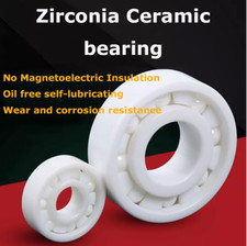 ZrO2 Zirconia Full Ceramic Ball Bearing Resistant Corrosion Bearings 6000 6212