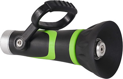GREEN MOUNT GSFNG98 Garden Hose Nozzle, Fireman's Hose Heavy Duty Nozzle, Pre...