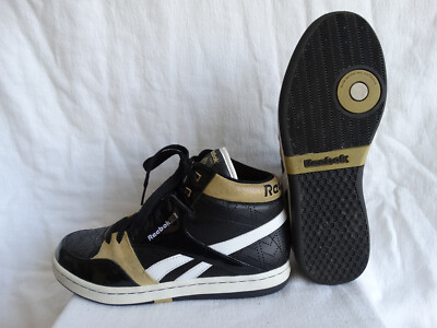 Reebok W Classic Courtee Mid Retro Sneaker EU 39 UK 6 schwarz-gold 362879