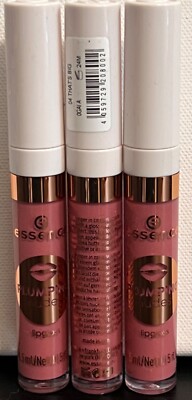 Lot of 3 - Essence Plumping Nudes Lip Gloss 04 That s Big Free Shipping BOGO 50%