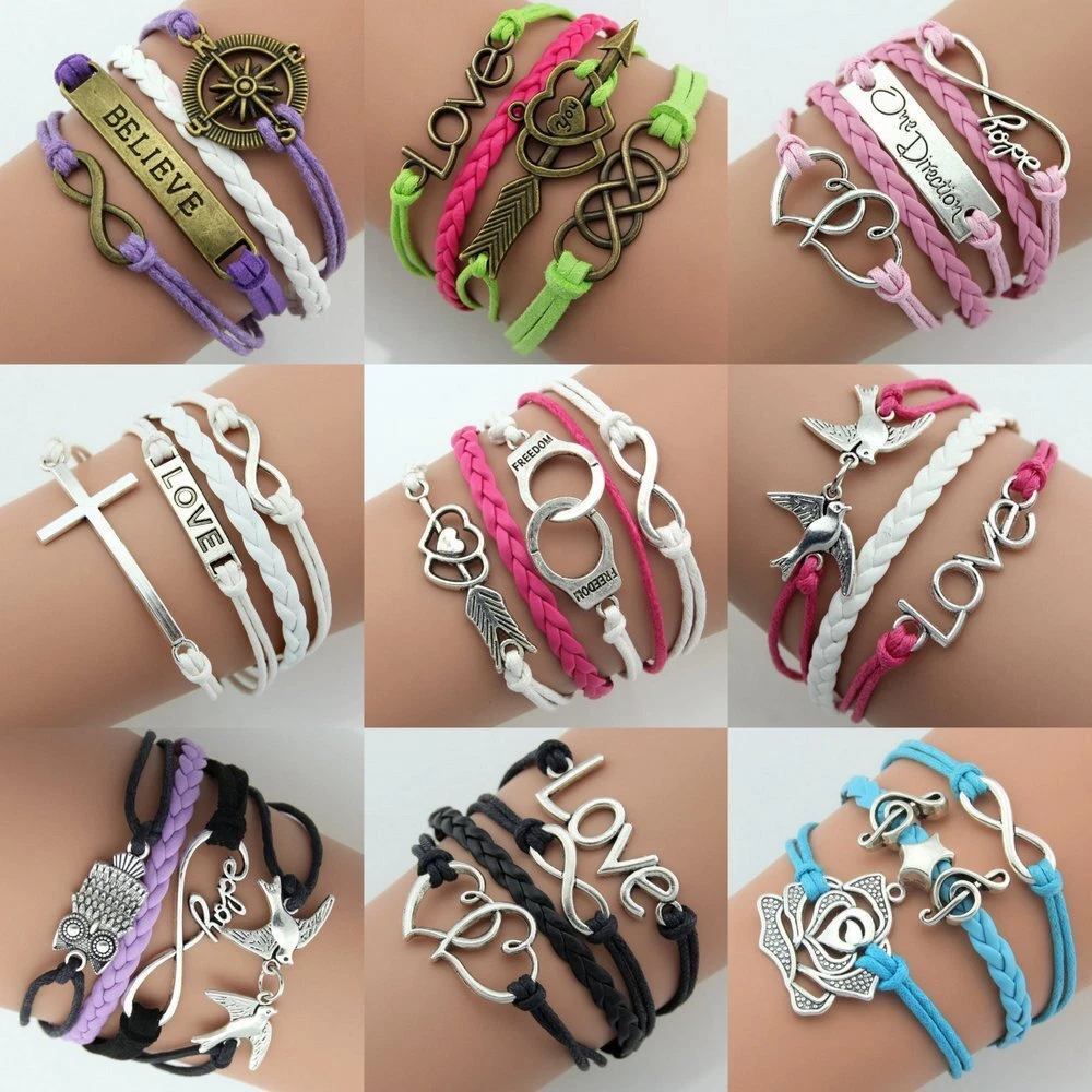 Double friendship shop bracelet