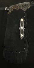 Custom Made Leather Chinks/New Chaps/Made In USA