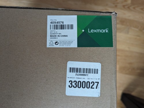 Lexmark 40X4576 550 Sheet Extra Tray Assembly - T650 T650n T652n T654n - Picture 2 of 5