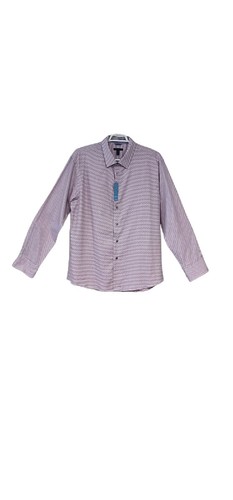 van heusen Studio Long Sleeve dress shirt Pink Orchard XXL - Picture 4 of 11