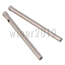 10pcs 3.48mm Diamond Coated hole bit Core Drill Bit Glass Tile Marble Granite