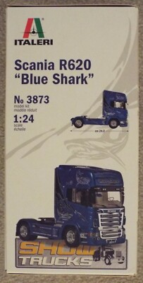 1/24 Scania R620 “Blue Shark” Show Truck Italeri #3873 Factory