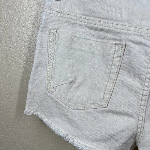 Mossimo cream shorts kids front crochet high rise size 7 - Picture 6 of 10